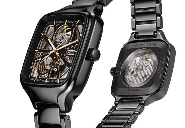 RADO True Square真我方型陶瓷腕錶