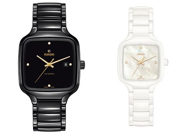 RADO True Square真我方型陶瓷腕錶