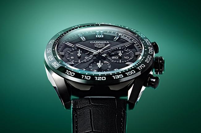 泰格豪雅TAG Heuer Carrera H02湛黑版限量計時腕錶日本限定
