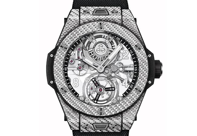 宇舶HUBLOT Big Bang陀飛輪自動上鍊碳纖維腕錶