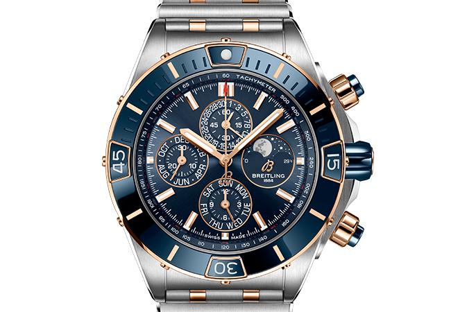 百年靈BREITLING Super Chronomat四年曆腕錶