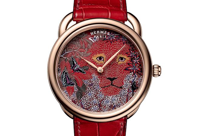 愛馬仕HERMÈS ARCEAU Wild Singapore工藝腕錶