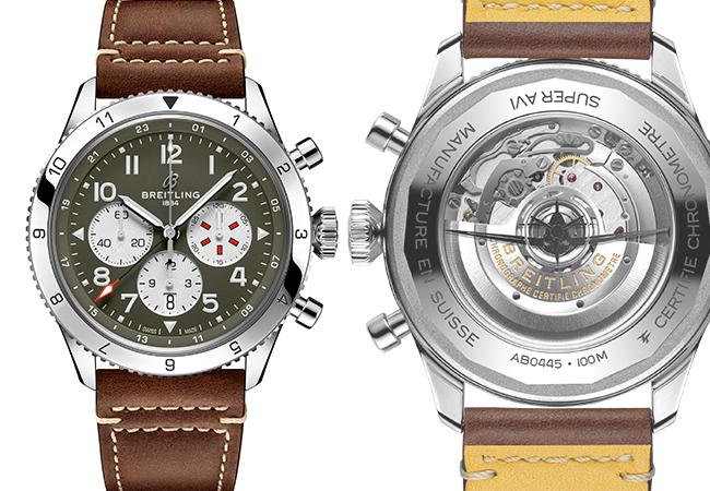 BREITLING Super AVI B04 Chronograph 46 Cutriss Warhawk寇蒂斯戰鷹特別版