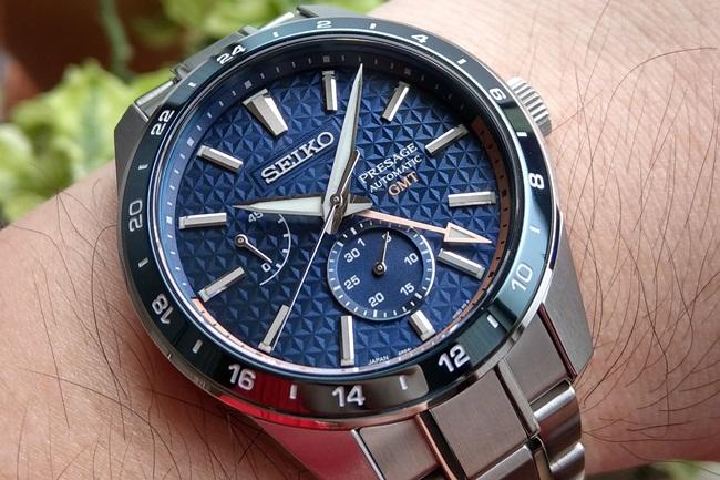 SEIKO Presage Sharp Edged GMT SPB217J1