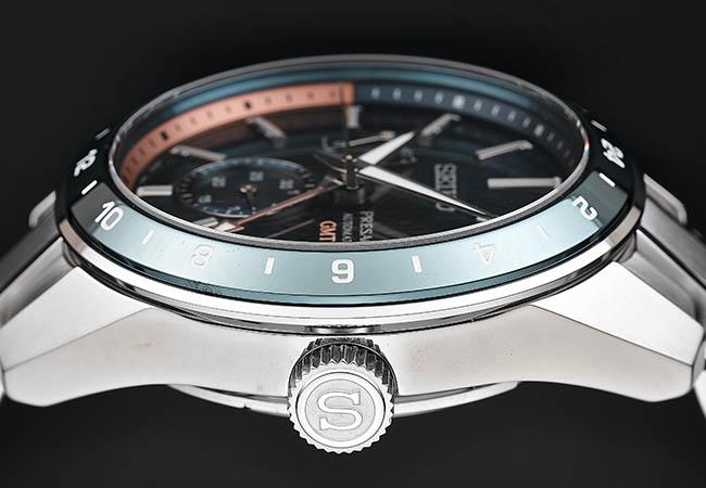 SEIKO Presage Sharp Edged GMT SPB217J1