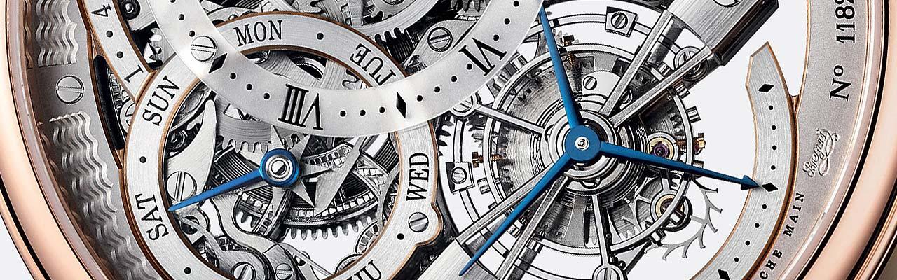 寶璣3795鏤空萬年曆陀飛輪腕錶