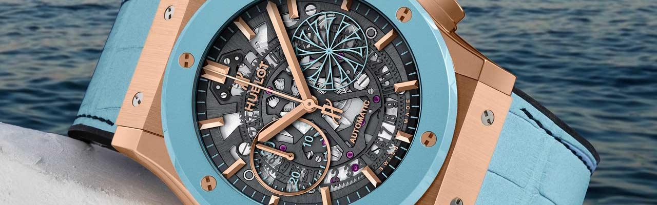 宇舶精典融合列米諾克斯島計時碼錶皇金款