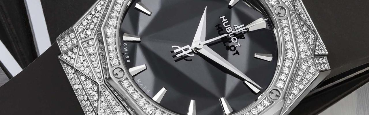 宇舶經典融合系列ORLINSKI女性腕錶鈦金屬鑽圈款