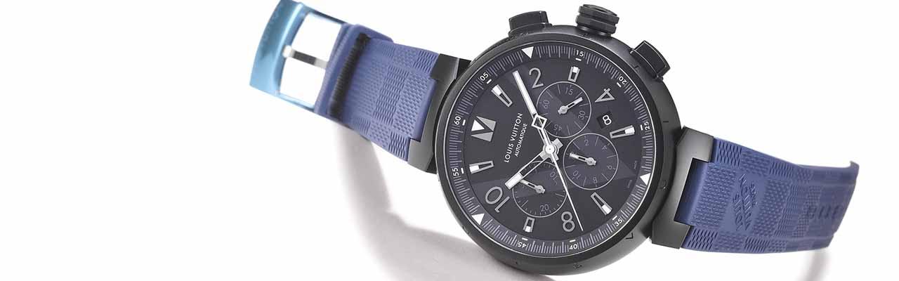 路易威登Tambour All Black Chronograph