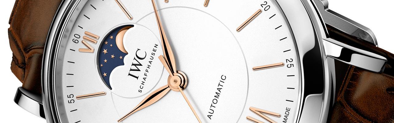 IWC柏濤菲諾月相自動腕錶