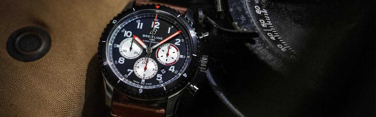 百年靈Aviator 8 Mosquito航空計時腕錶