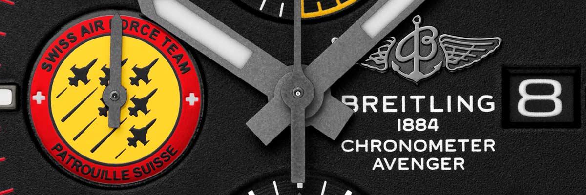 百年靈Avenger Swiss Air Force計時碼錶