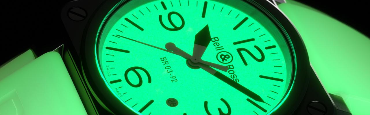 BELL & ROSS BR03-92 Full Lum限量腕錶