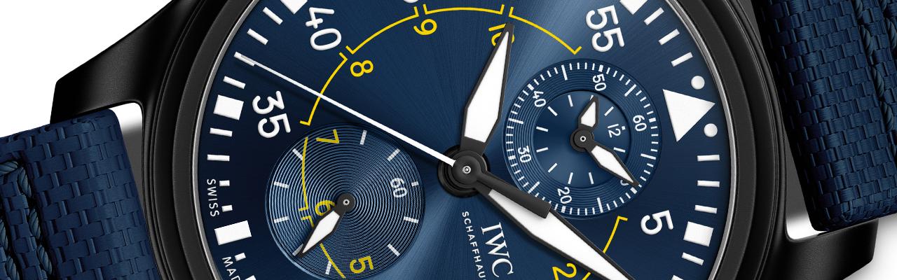 IWC飛行員計時腕錶「藍天使」特別版