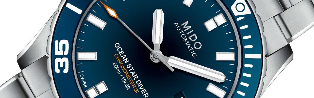 許光漢為美度海洋之星深潛600米腕錶加持