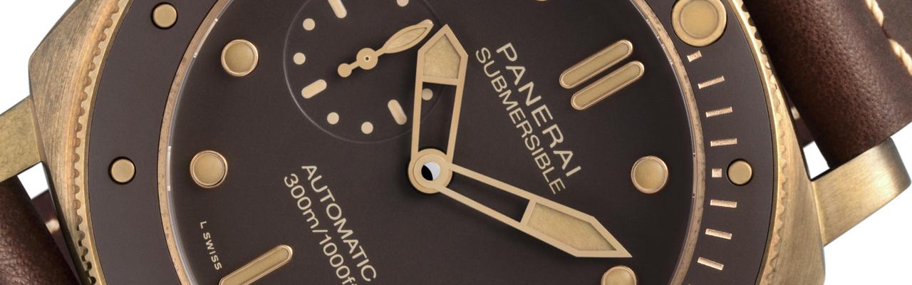 沛納海Submersible Bronzo專業潛水青銅腕錶