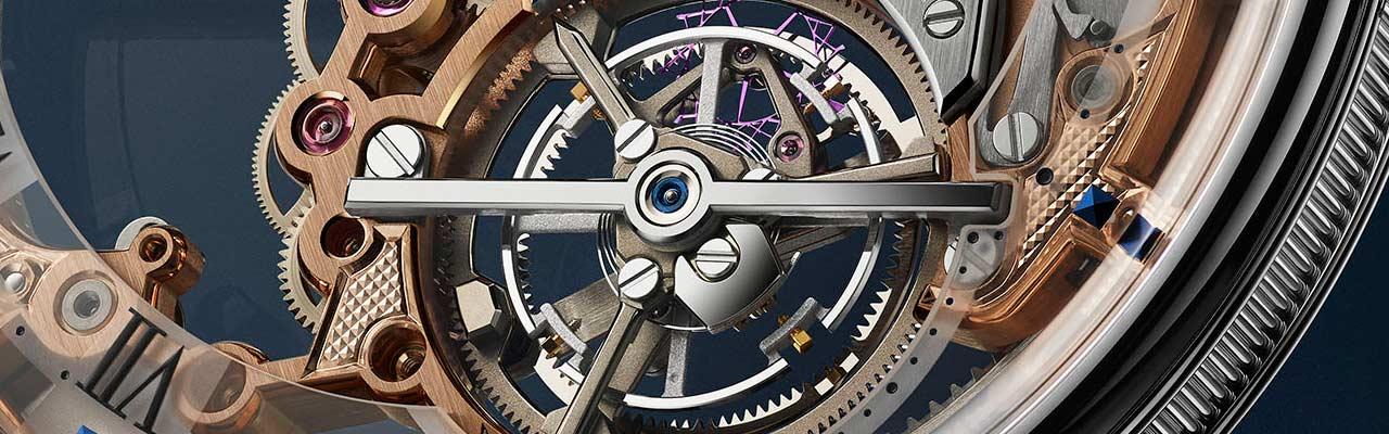 寶璣5395鏤空超薄陀飛輪腕錶