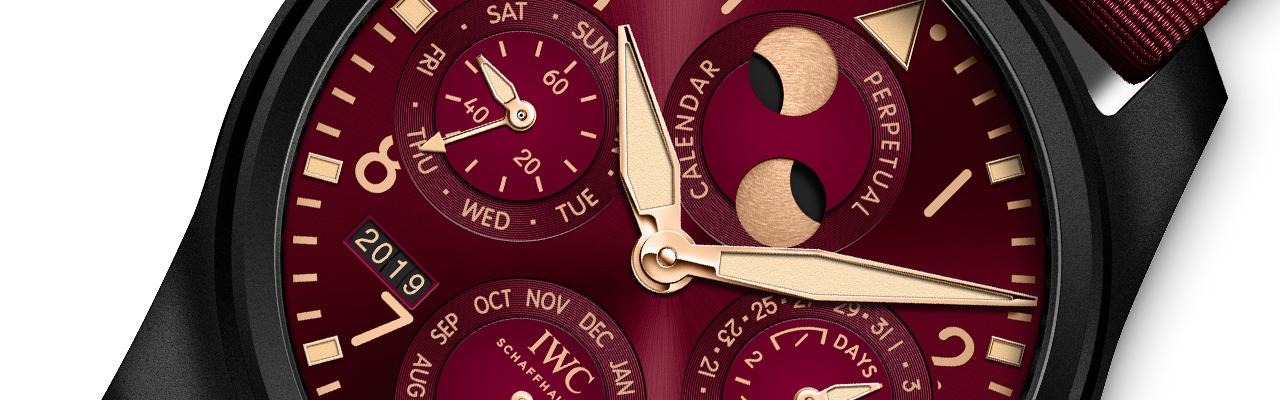 IWC大型飛行員萬年曆腕錶「路易斯．漢米爾頓」特別版