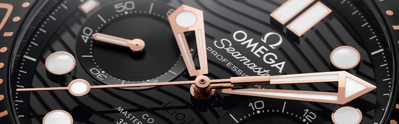 歐米茄海馬潛水300米系列計時腕錶