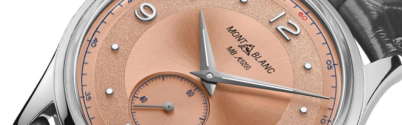 萬寶龍傳承系列小秒針腕錶限量款38