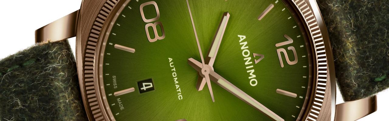 ANONIMO青銅錶