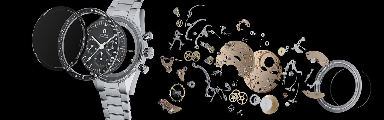 歐米茄超霸登月錶321機芯不鏽鋼款