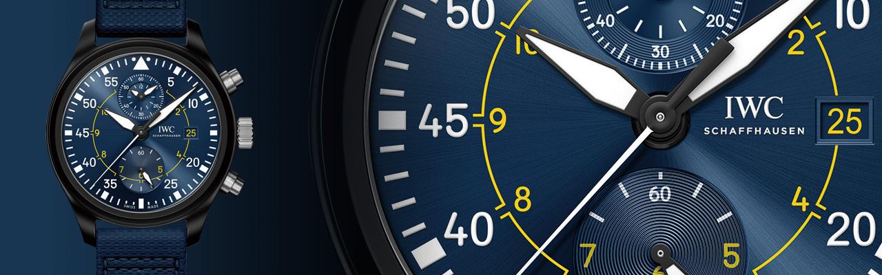 IWC飛行員計時腕錶「藍天使」特別版