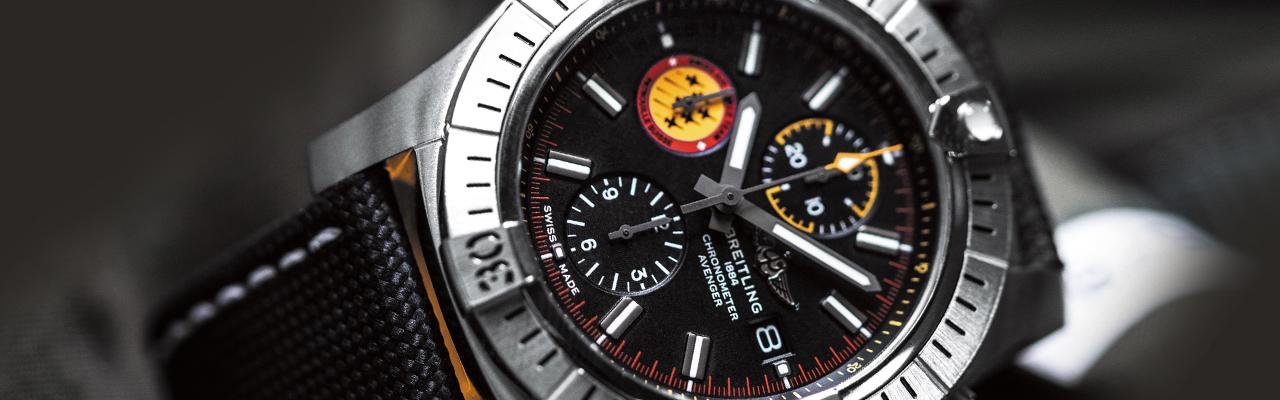 百年靈Avenger復仇者「瑞士空軍隊」限量版