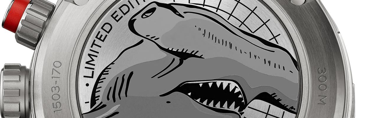 雅典錶錘頭鯊潛水計時腕錶限量版