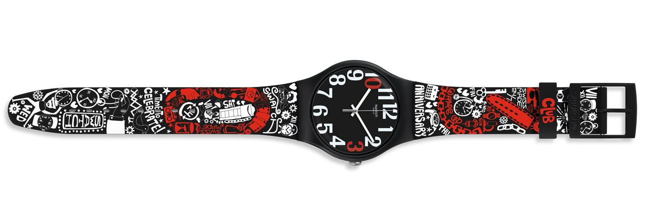 SWATCH 30 And Ticking會員俱樂部30周年腕錶