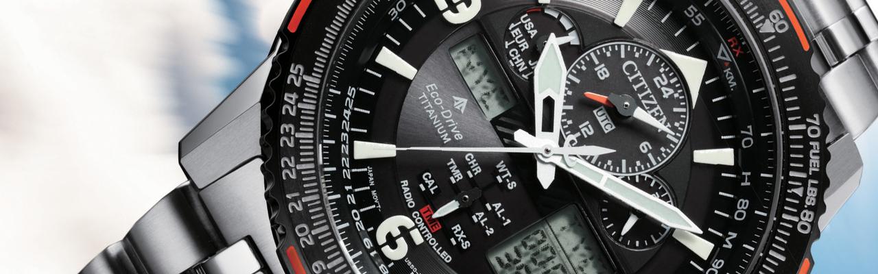 星辰Promaster系列鈦金屬飛行錶