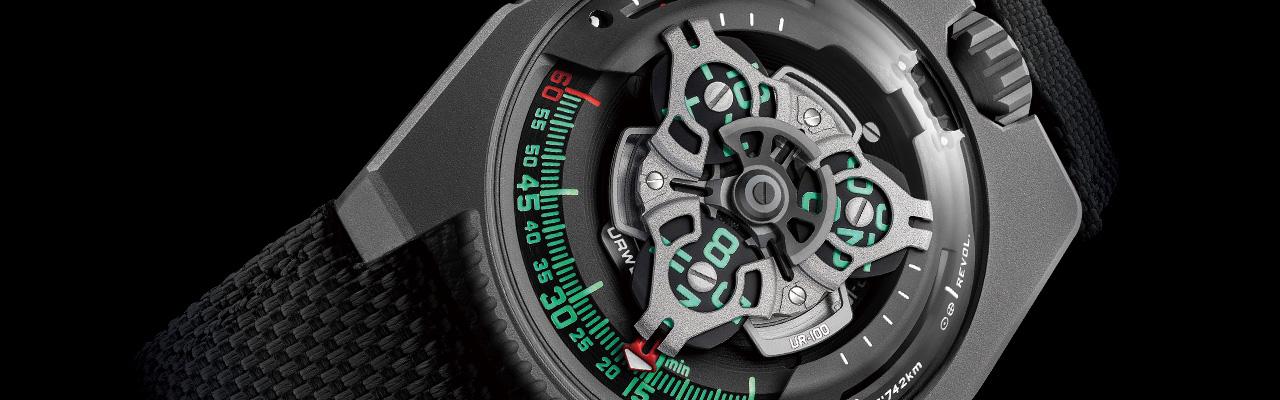 URWERK UR-100 GunMetal