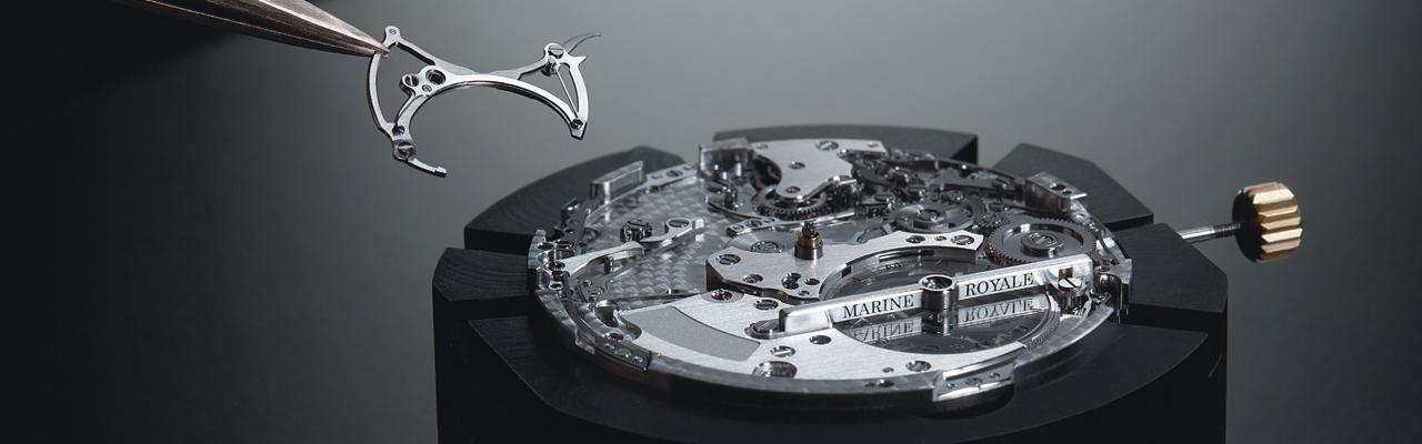 寶璣航海系列時間等式萬年曆陀飛輪腕錶