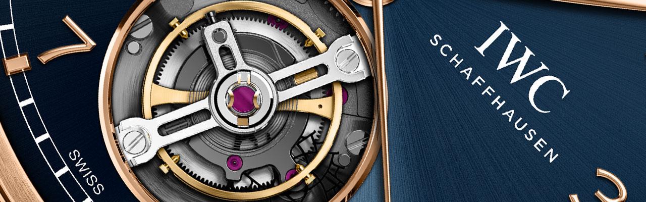 IWC葡萄牙系列陀飛輪逆跳計時腕錶