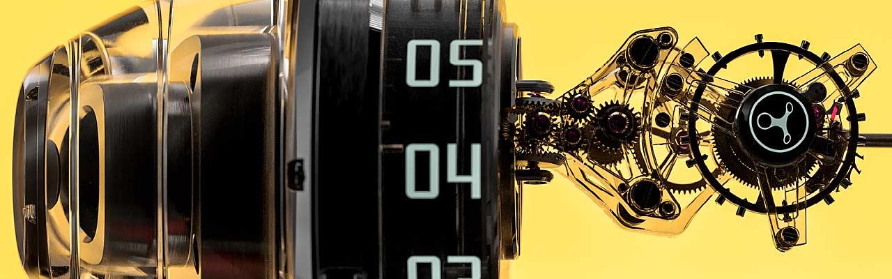 REBELLION Weap-One鑽石陀飛輪不對稱飛行陀飛輪腕錶