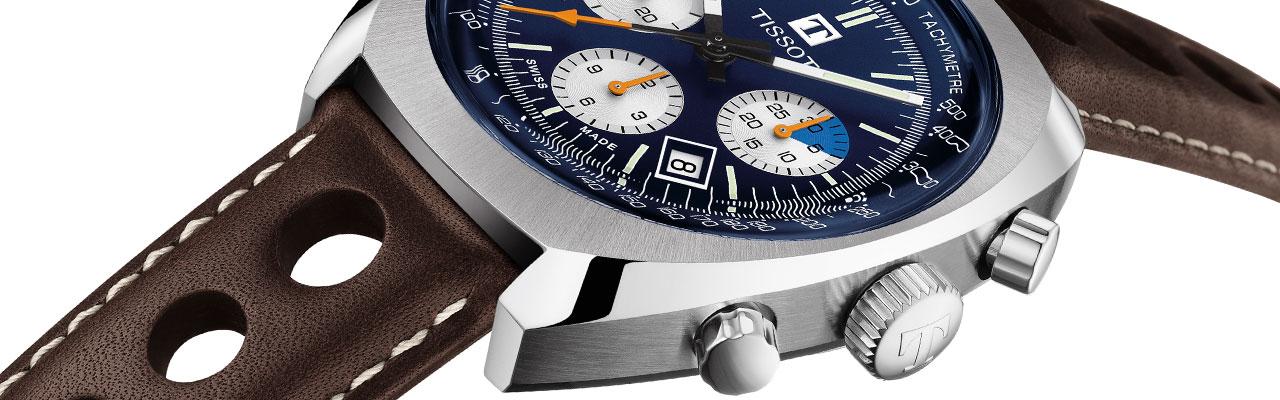 天梭表Heritage領航者系列1973自動計時