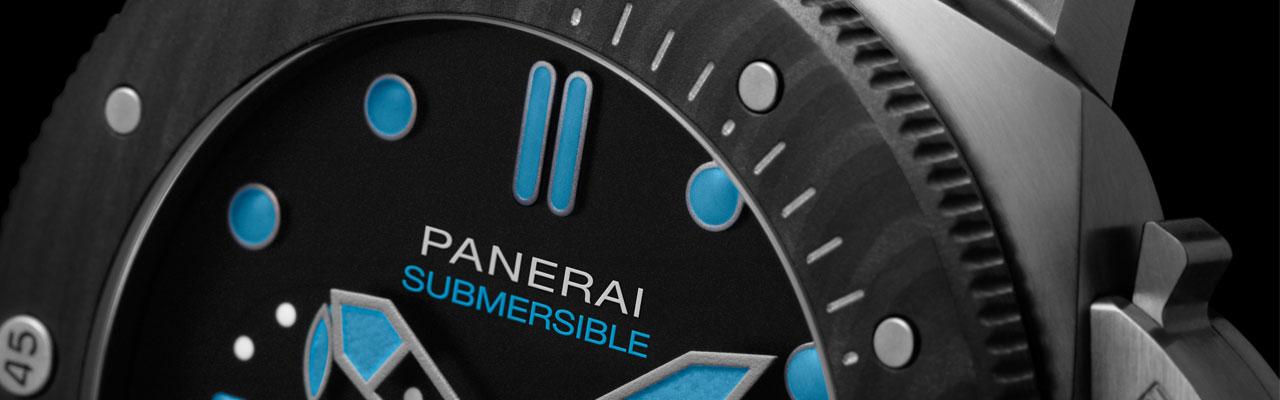 沛納海Submersible BMG-TECH潛水金屬玻璃腕錶 