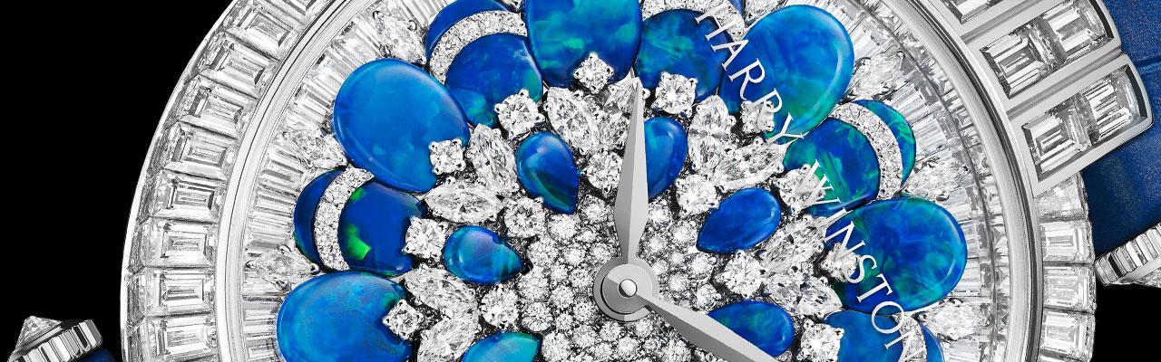 海瑞溫斯頓卓時系列Hypnotic Chrysanthemum腕錶