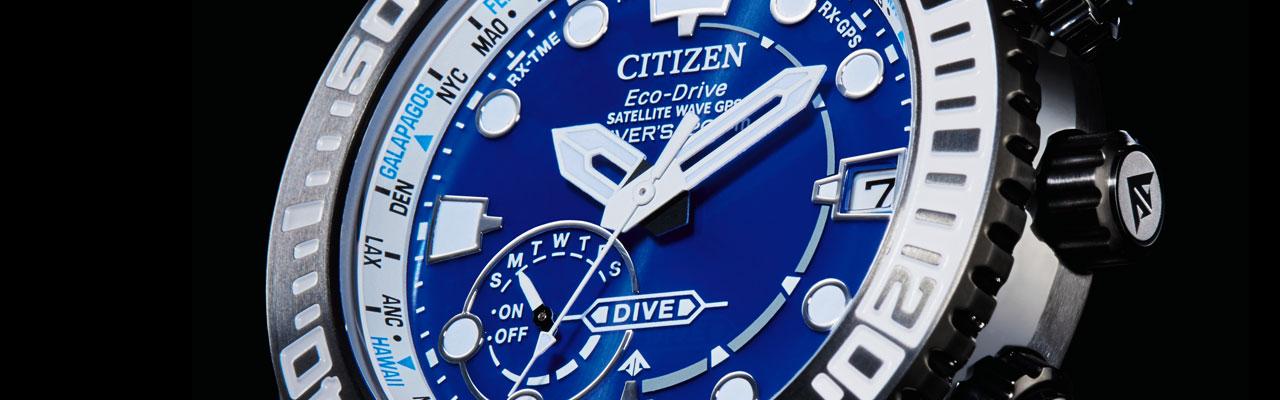 星辰表Promaster光動能GPS衛星對時潛水腕錶F158