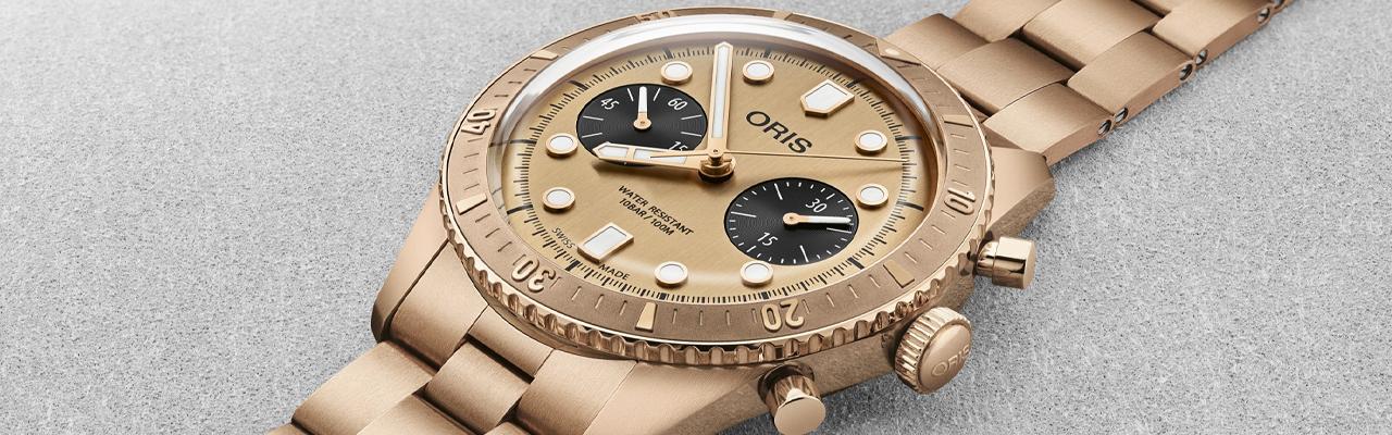 豪利時ORIS Hölstein 2020 青銅限量計時碼錶