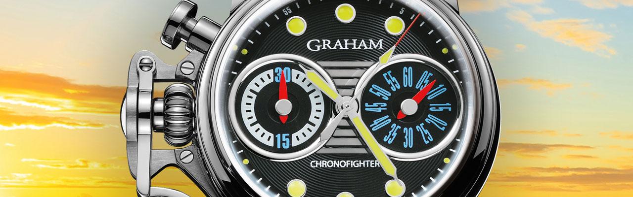 格林漢戰機復古系列限量腕錶 GRAHAM Chronofighter Vintage Ltd Stingray 計時碼錶