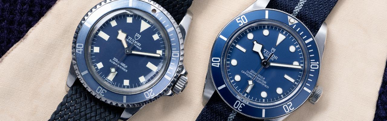 帝舵表Black Bay Fifty-Eight 碧灣1958 「海軍藍」 潛水錶 