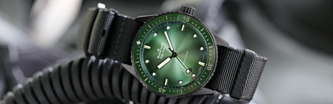 寶珀BLANCPAIN Fifty Fathoms Bathyscaphe Mokarran限量版腕錶