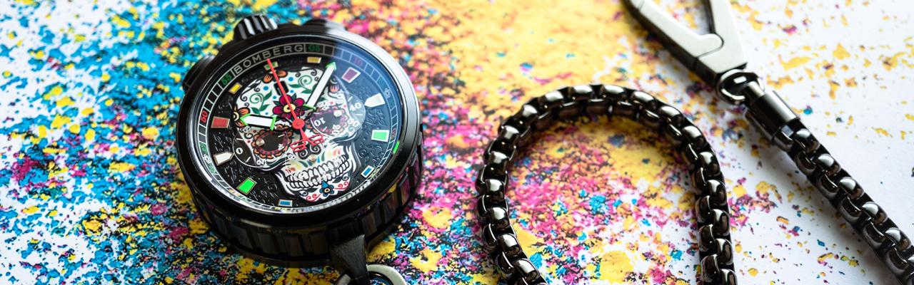 炸彈錶BOMBERG Bolt-68 Heritage復刻系列腕錶 計時碼錶