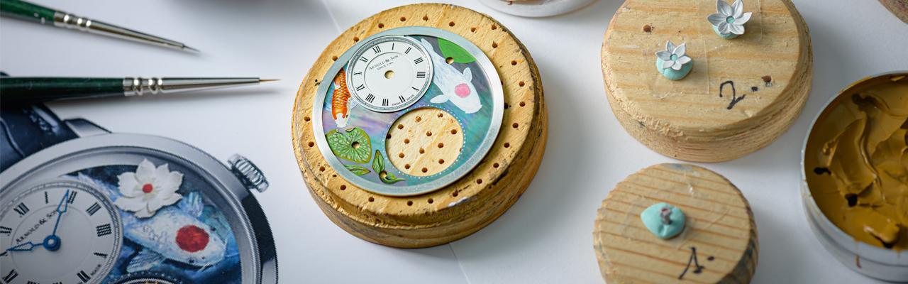 亞諾表ARNOLD & SON超薄陀飛輪錦鯉限量款