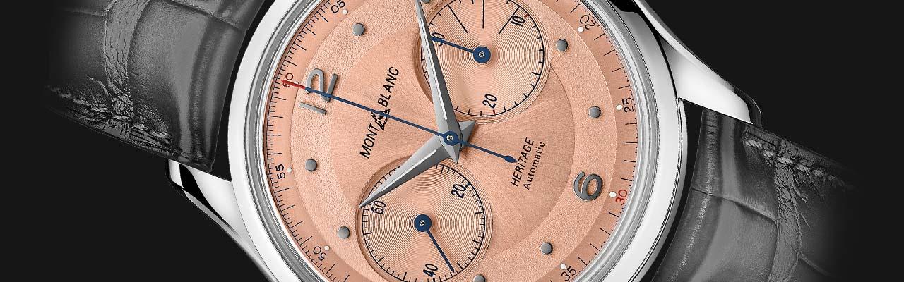 萬寶龍MONTBLANC傳承系列單按把計時碼錶