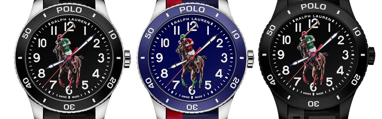 RALPH LAUREN Polo Watch  42-Wrist Watch-Round Stainless Steel