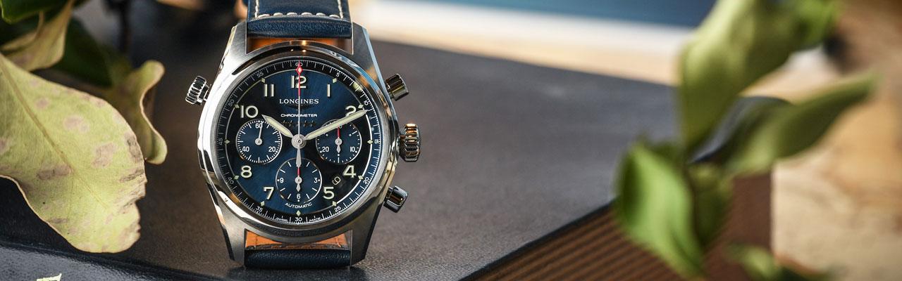 LONGINES浪琴表Spirit先行者系列計時碼錶（陳彥博配戴款）。型號： L3.820.4.93.0