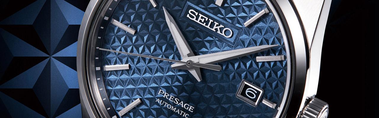 精工SEIKOPresage系列全新Sharp Edged腕錶