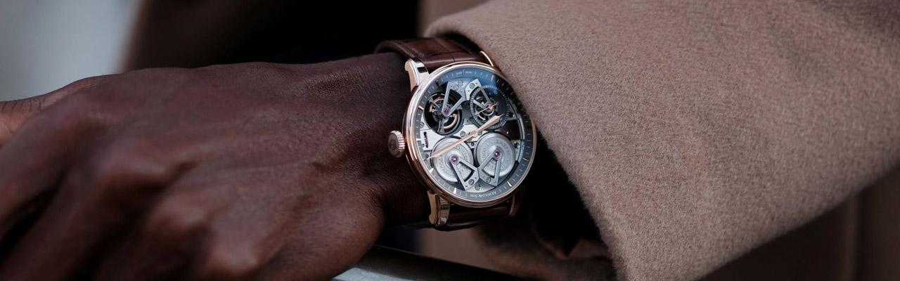 亞諾表ARNOLD & SON恆定動力陀飛輪腕錶